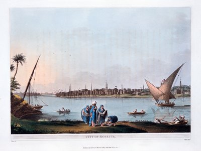 Staden Rosetta, 1801 av Thomas Milton
