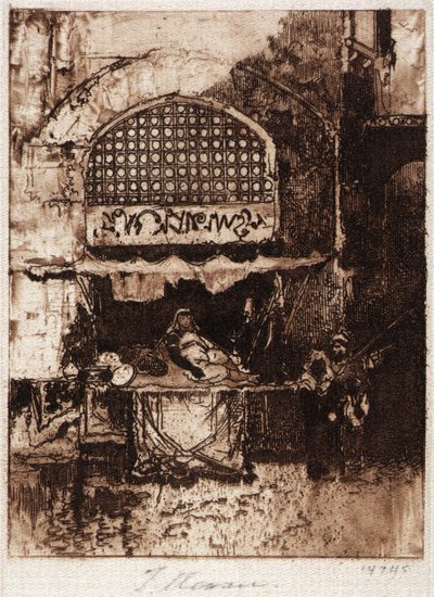 En basar av Thomas Moran