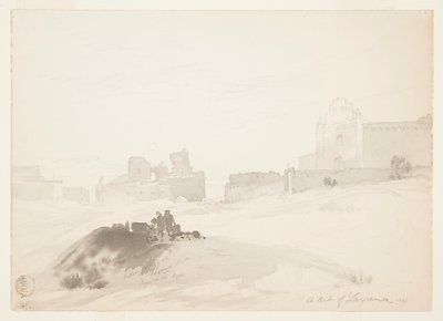 Bakning av keramik i Laguna, New Mexico av Thomas Moran