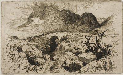 Bro i passet av Glencoe av Thomas Moran