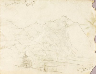 Cinnabar Mt. av Thomas Moran