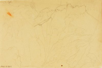 Fallen i Yellowstone av Thomas Moran