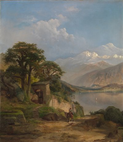 Comosjön, 1867 av Thomas Moran