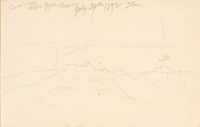 Lejoninna och ungar, Upper Geyser Basin av Thomas Moran