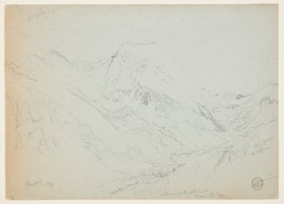 Mount Heliga Korset av Thomas Moran