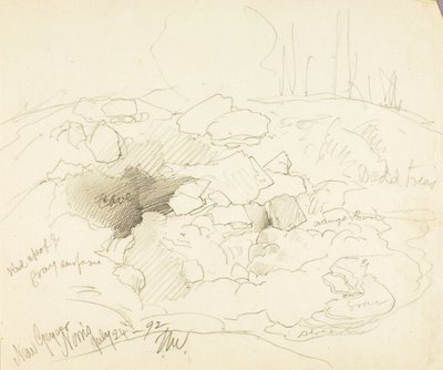 New Geyser, Norris av Thomas Moran