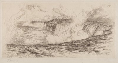 Niagara—Från den kanadensiska sidan av Thomas Moran