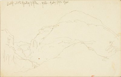Sulphur Mt, Yellowstone av Thomas Moran