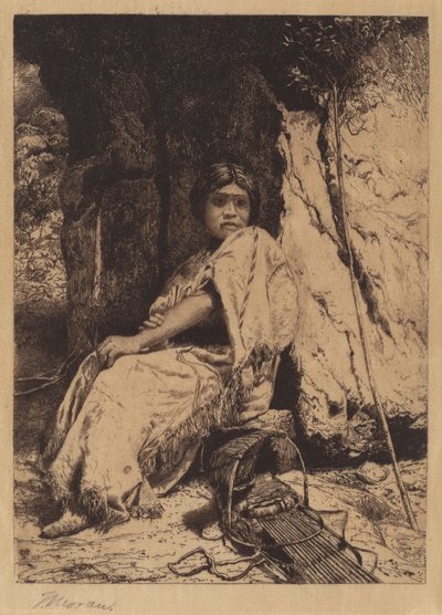 Den tomma vaggan av Thomas Moran