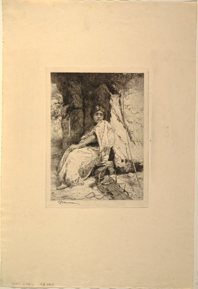 Den tomma vaggan av Thomas Moran