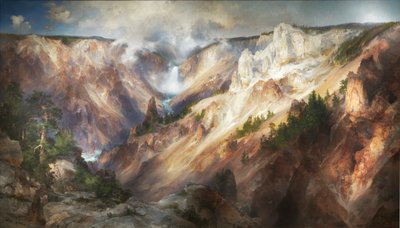 Grand Canyon i Yellowstone av Thomas Moran