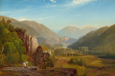 Juniatan, kvällen, 1864. av Thomas Moran