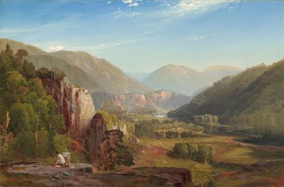 Juniatan, afton, 1864 av Thomas Moran