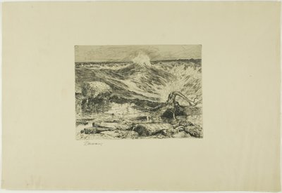 Forsarna ovanför Niagara av Thomas Moran