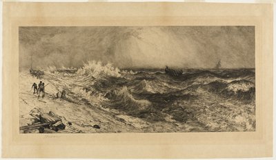 Det rungande havet av Thomas Moran