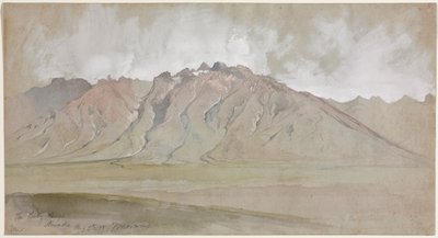 The Ruby Range, Nevada, 1879. av Thomas Moran