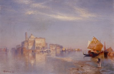 Utsikt över Venedig av Thomas Moran