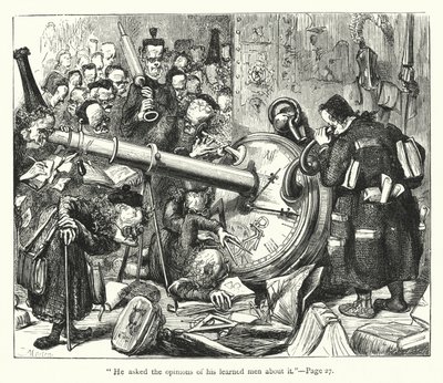 Illustration för Gullivers resor av Jonathan Swift (gravyr) av Thomas Morten