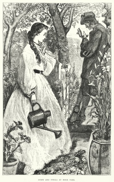 Illustration för livet av Jonathan Swift (gravyr) av Thomas Morten