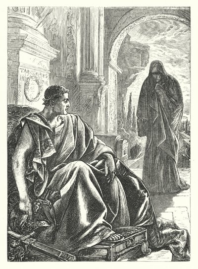 Cumaean Sibyll (gravyr) av Thomas Morten