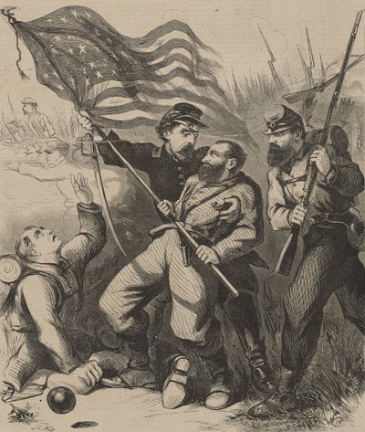 En galant färgbärare av Thomas Nast