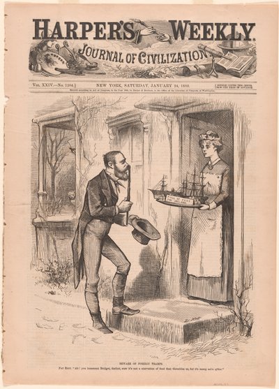 Akta er för utländska luffare av Thomas Nast