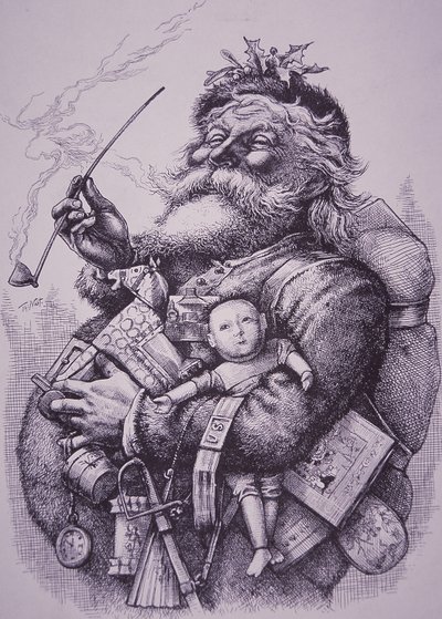jultomten av Thomas Nast
