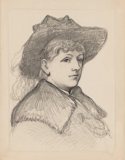 Sarah Edwards Nast av Thomas Nast