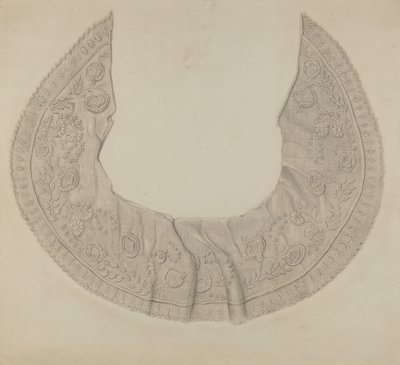 Broderad spetskrage av Thomas O