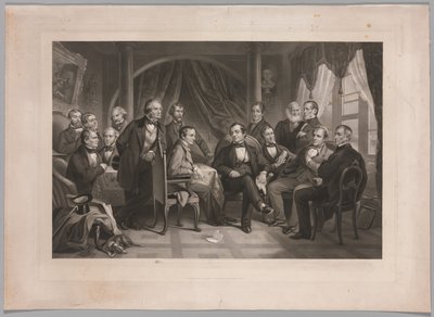Washington Irving och hans litterära vänner på Sunnyside av Thomas Oldham Barlow