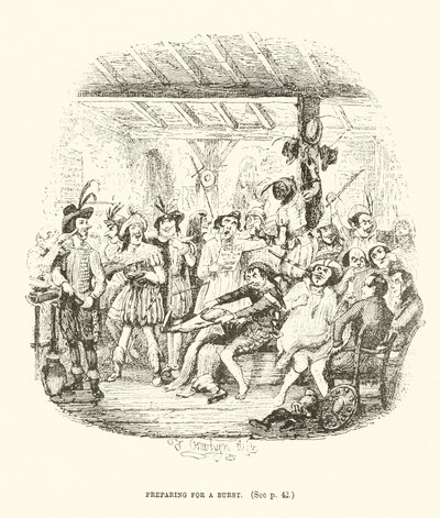 Illustration för Valentine Vox (gravyr) av Thomas Onwhyn