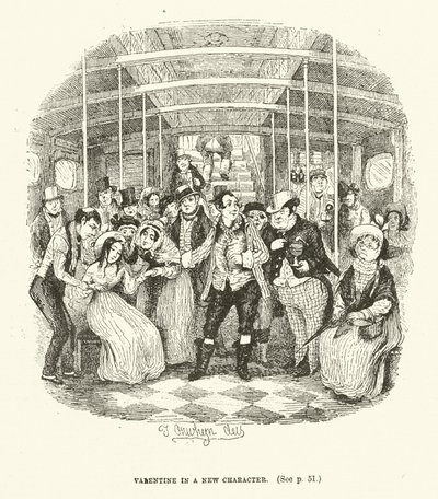 Illustration för Valentine Vox (gravyr) av Thomas Onwhyn