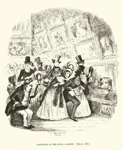 Illustration för Valentine Vox (gravyr) av Thomas Onwhyn
