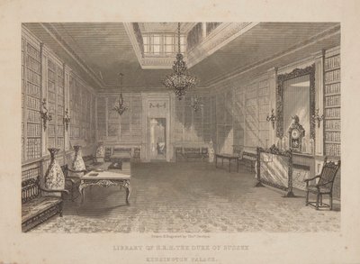 Sussex bibliotek av Thomas Onwhyn