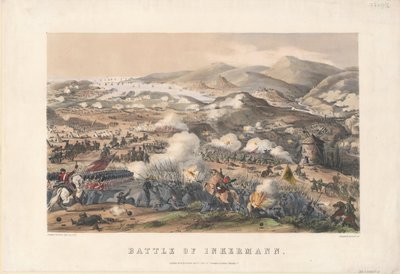Slaget vid Inkerman den 5 november 1854, 1854 av Thomas Packer