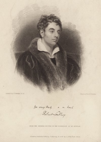 Porträtt av Robert Southey av Thomas Phillips