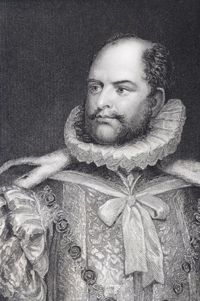 Prins Augustus Frederick, graverad av Henry Robinson (fl.1827-72) (gravyr) av Thomas Phillips