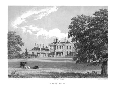 Upton House, mitten av 1800-talet. av Thomas Picken