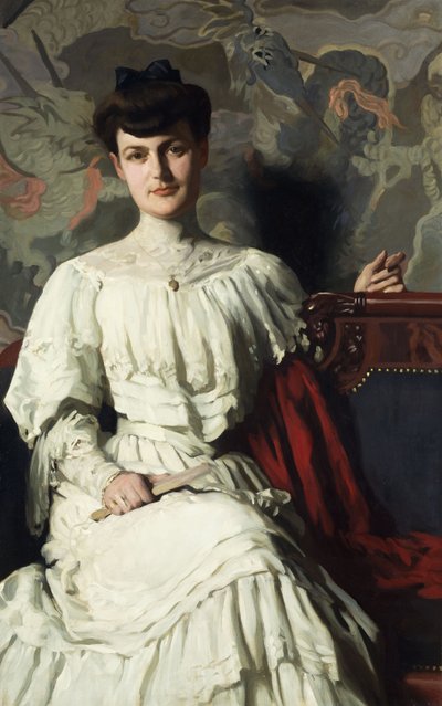 Porträtt av Marthe Hientz, ca. 1906 av Thomas Pollock Anschutz