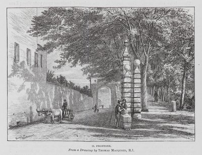 Il Frontone (gravyr) av Thomas Robert Macquoid