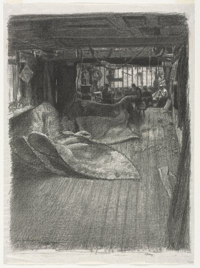 The Sailmakers Loft, 1911. av Thomas Robert Way