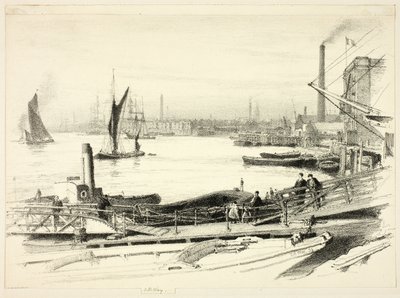 West India Dock av Thomas Robert Way