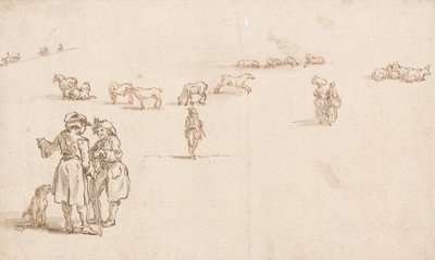 Figurer, hästar och kor av Thomas Ross