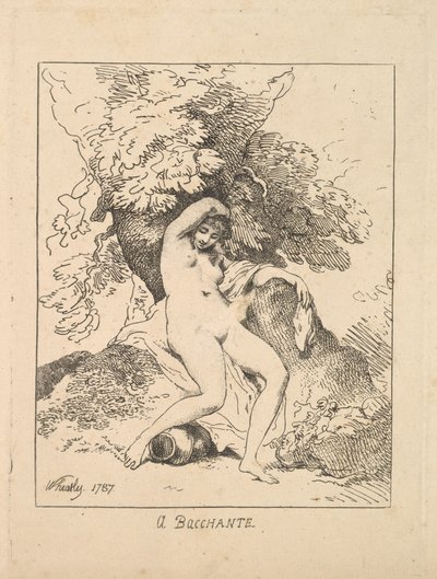 Bachanati, 1787. av Thomas Rowlandson