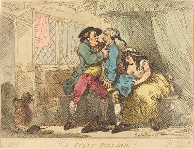 En Cully Plundrad av Thomas Rowlandson
