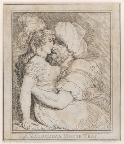 En mahomedan-musfälla, 20 februari 1800, 20 februari 1800. av Thomas Rowlandson