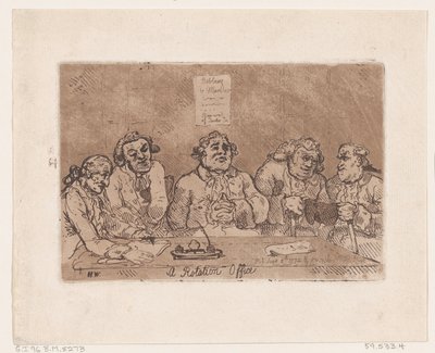 A Rotation Office, 8 juni 1774., 8 juni 1774. av Thomas Rowlandson