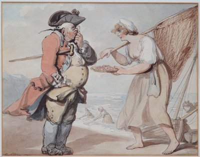 En räka, Sir?, 1799 av Thomas Rowlandson