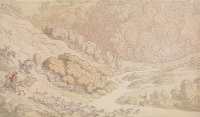 En hjortjakt i West Country av Thomas Rowlandson