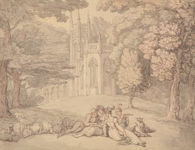 En sommaridyll av Thomas Rowlandson